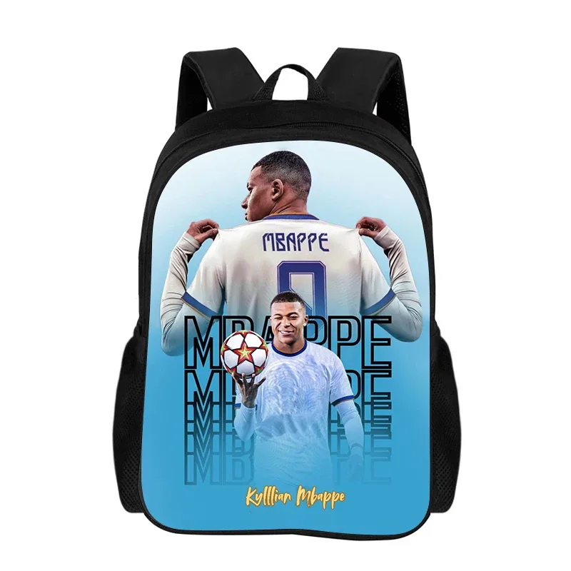 sac à dos m-mbappe pour l'école et les voyages, sac à dos pour enfant, sport de football, sac à dos pour enfants, sac à dos de star du football, cadeau