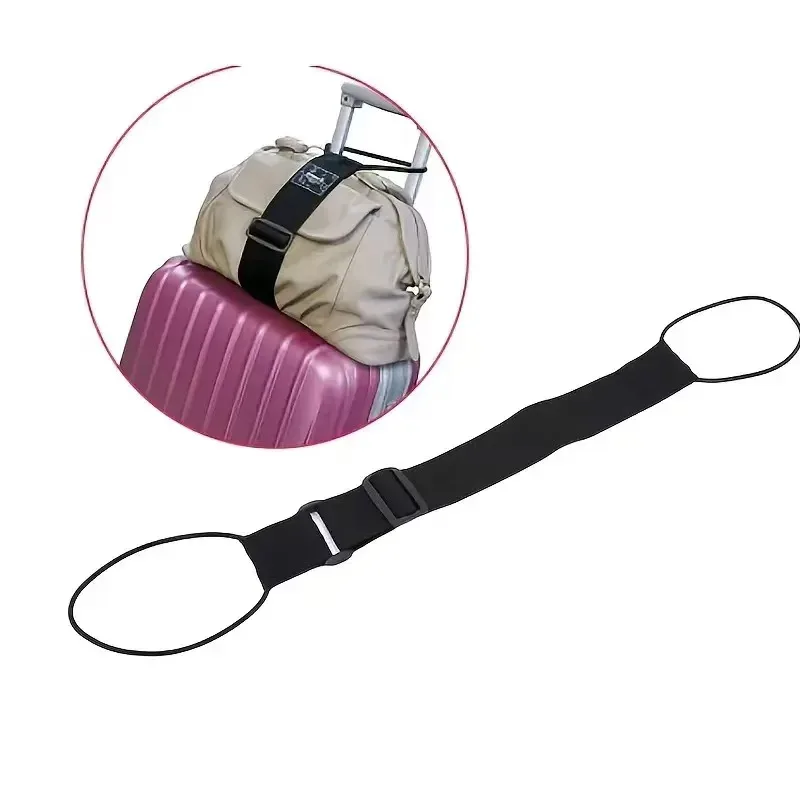 sangle de bagage élastique réglable, sangle de transport, sangle de bagage élastique, ceinture de valise, sangle de sécurité pour bagages de voyage