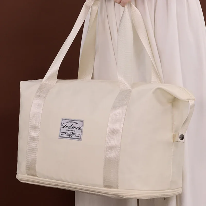 nouvelles sacoches de voyage extensibles grande capacité, organisateur de bagages, sac à main, sac de rangement de vêtements de voyage portable et pliable, imperméable