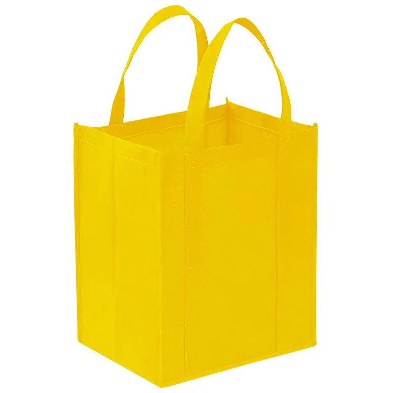 sacs à provisions réutilisables simples pour femmes, sac à main d'épicerie portable et écologique, sac fourre-tout de grande capacité, pliable et rapide