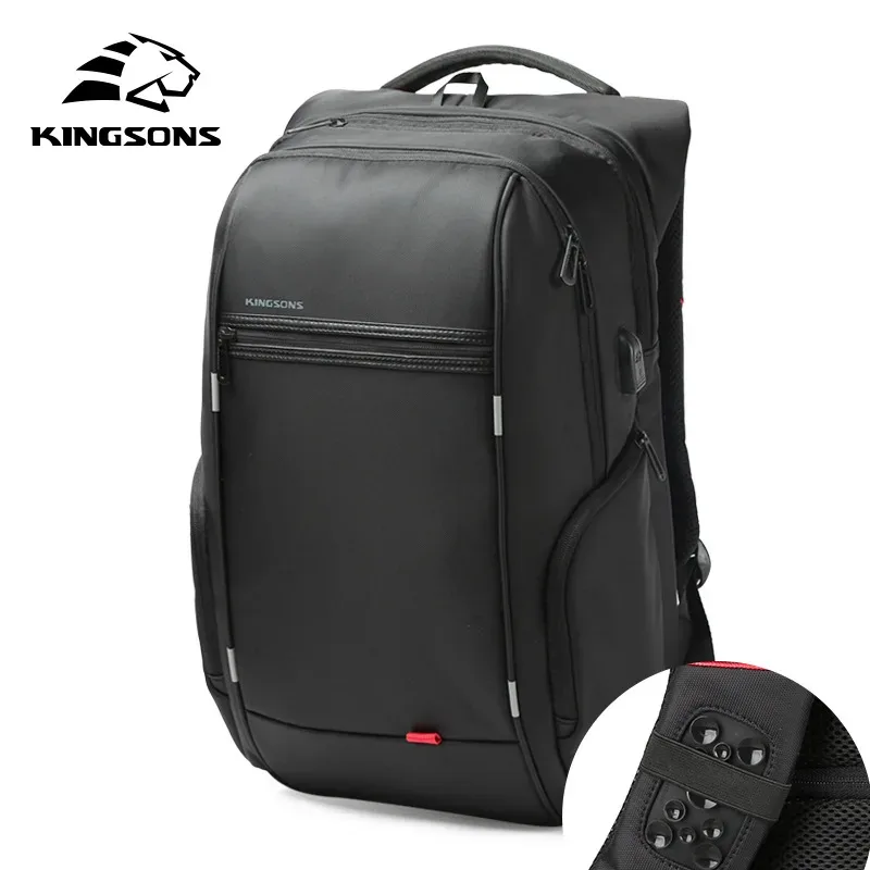 kingsons 13 ''15'' 17 ''usb lade sac à dos pour ordinateur portable dokument ordinateur tasche frauen pack pour ordinateur portable wasserdichte anti-diebstahl schule tas