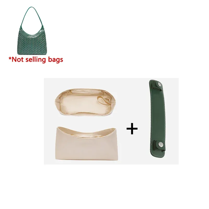 papier dupont pour sac bohe hobo, insert organisateur, sac durable et imperméable, support de rangement ordonné, doublure intérieure, accessoires de sac soignés