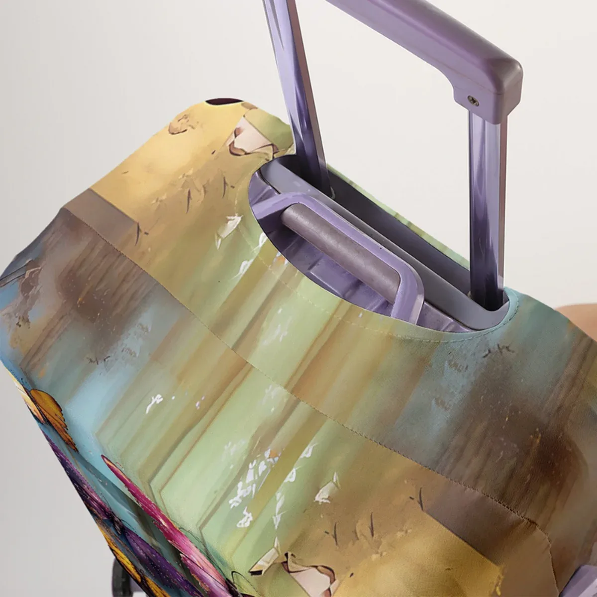 housse de protection pour bagages, élastique, imperméable, anti-poussière, pour valise de 18 à 32 pouces, accessoires de voyage