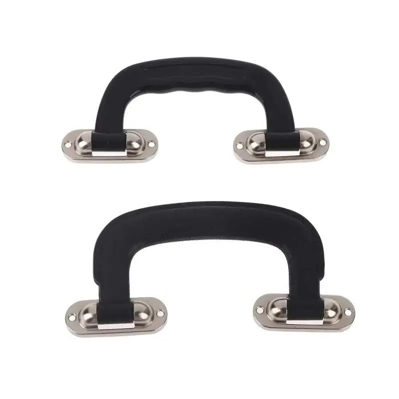 poignées transport plastique noir remplacement guitare boîte bagages accessoires sacoche durables ergonomiques installation facile service après-vente