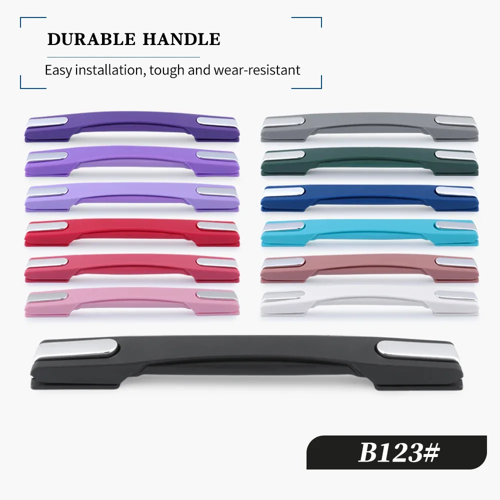 hanluoke-poignée de bagage rétractable universelle, accessoire de transport pour valise de voyage, réparation des côtées