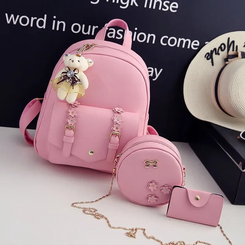 sac dos cuir synthétique gris motif géométrique relief bandoulière amovible porte-monnaie inclus voyage femme