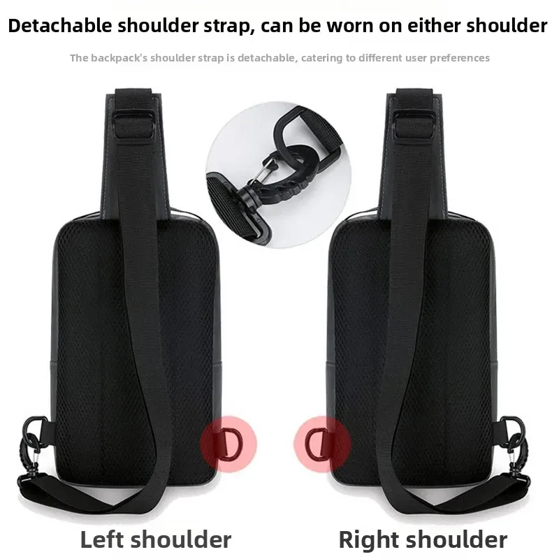sac de poitrine multifonctionnel pour homme, sac de sport à compartiments multiples, sac bandoulière, sac de randonnée, sac à bandoulière pour homme