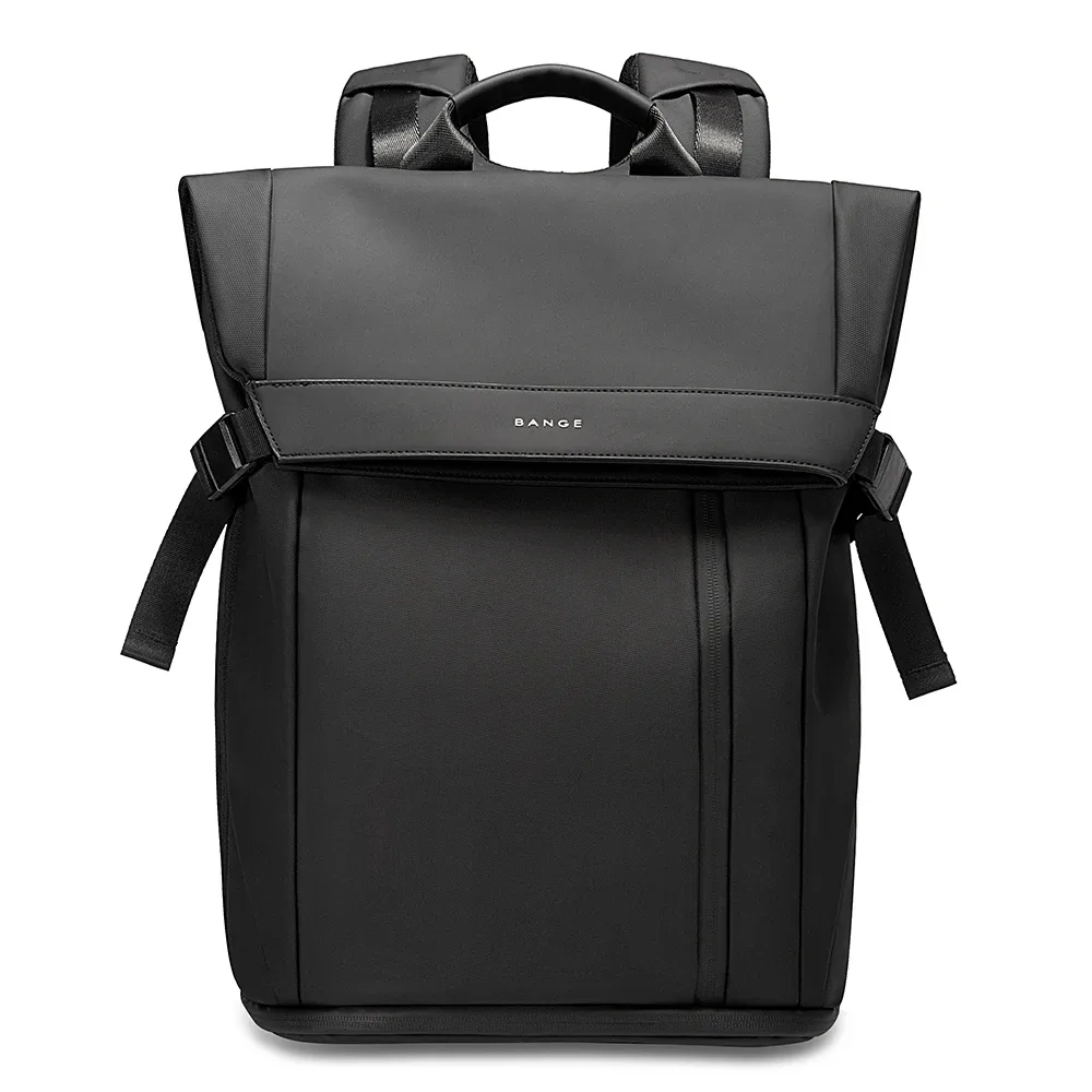 sac dos oxford polyester noir motif solide fermeture couverture poche limon bandoulière arquée usage voyage capacité 20 35 litres