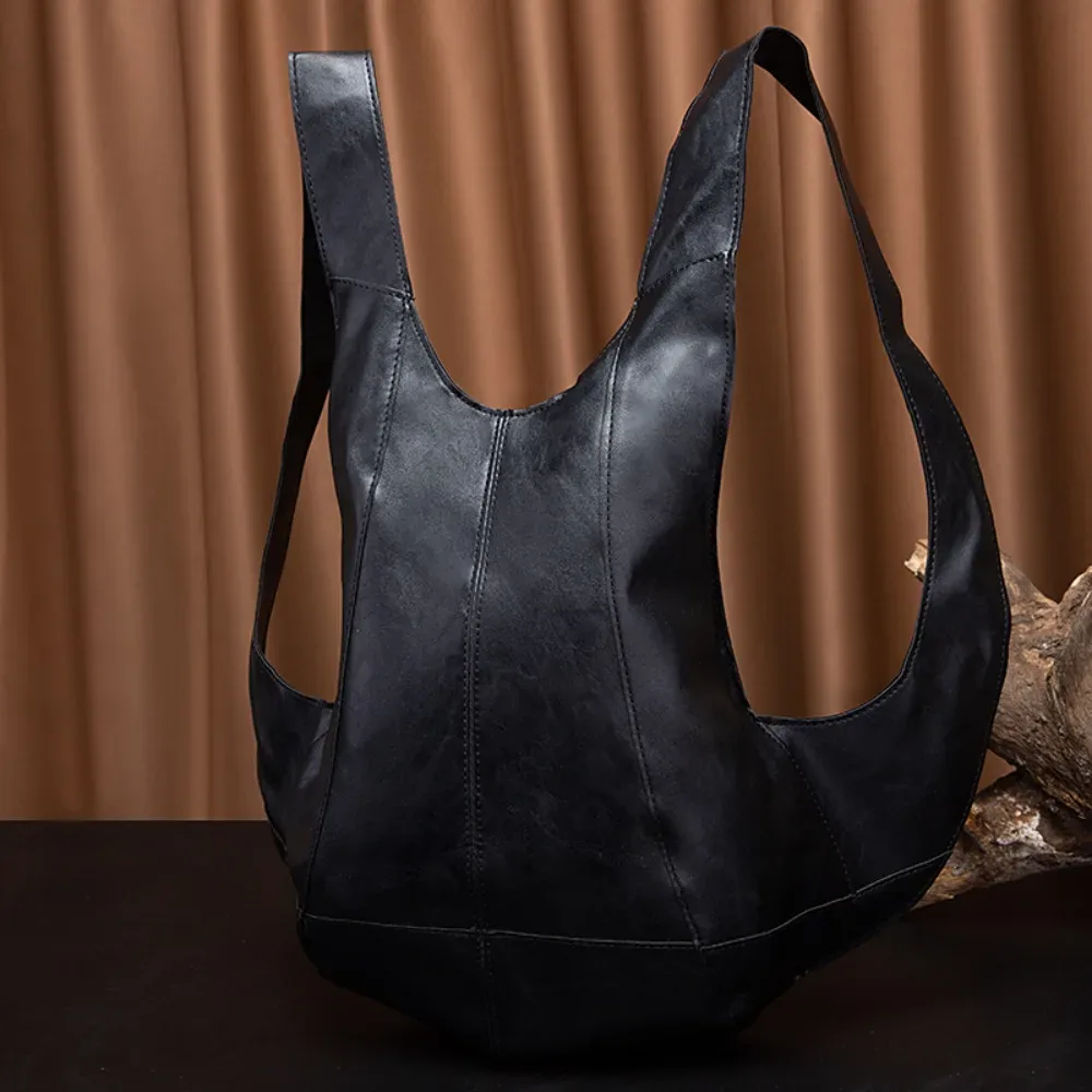 sac à dos en cuir souple horse beetle, sac de voyage antivol, grande capacité, multifonctionnel, étanche, sac à dos chimelin