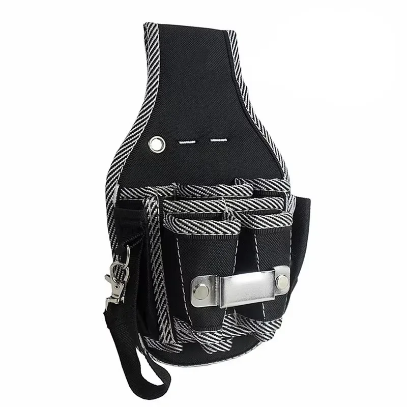 homefish sac à outils simple à suspendre à la ceinture, étui de rangement pour perceuse, sacoche multifonctionnelle pour électricien