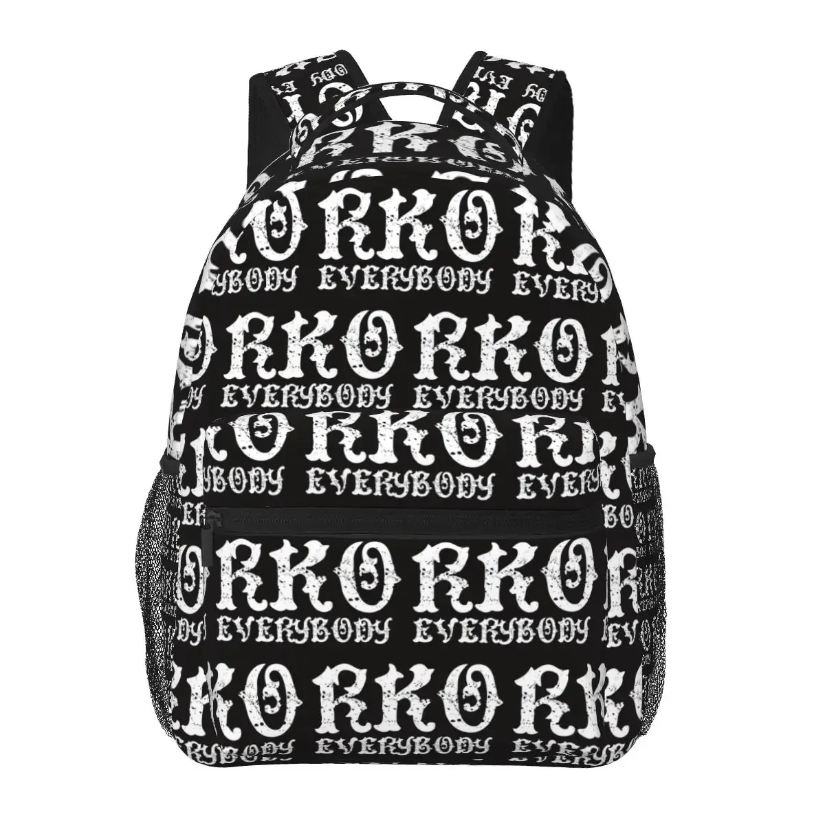 rko everybody distressed randy orton sac à dos graphique pour étudiants, sac d'école, sac à dos de randonnée pour hommes et femmes, sac à bandoulière