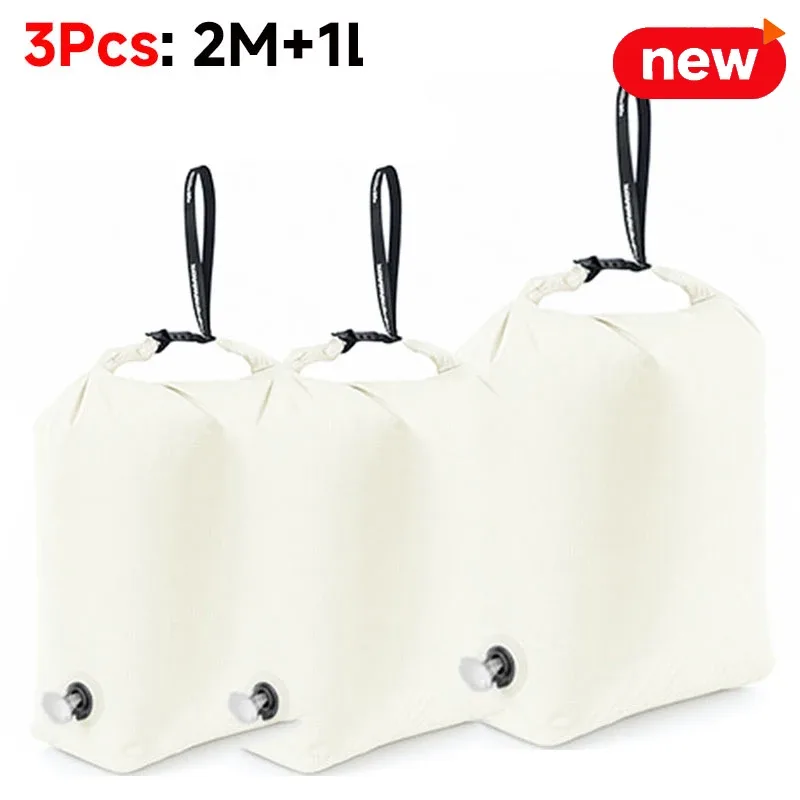 sac de compression sous vide pour glamping, pas de pompe nécessaire, organisateur d'équipement imperméable pour sac de couchage, doudoune, vanlife, économiseur d'espace
