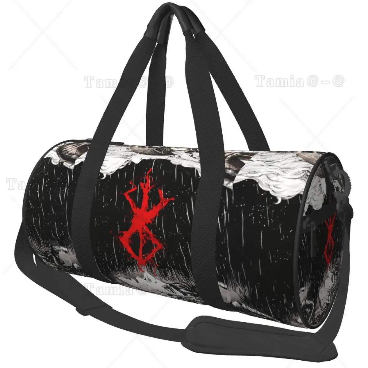 bereserk-sac de sport étanche avec poche pour homme et femme, anime japonais, sac à dos de voyage, sac de week-end, sac de sport de natation