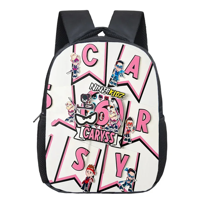 sac à dos ninja kidz pour enfants de 12 pouces, sac à livres pour la maternelle, sacs d'école à la mode pour enfants, sac à dos de voyage décontracté, sac à double épaule