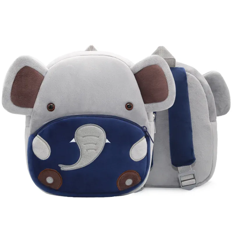 sac à dos créatif en peluche pour enfant, observateur, mignon, animal de dessin animé