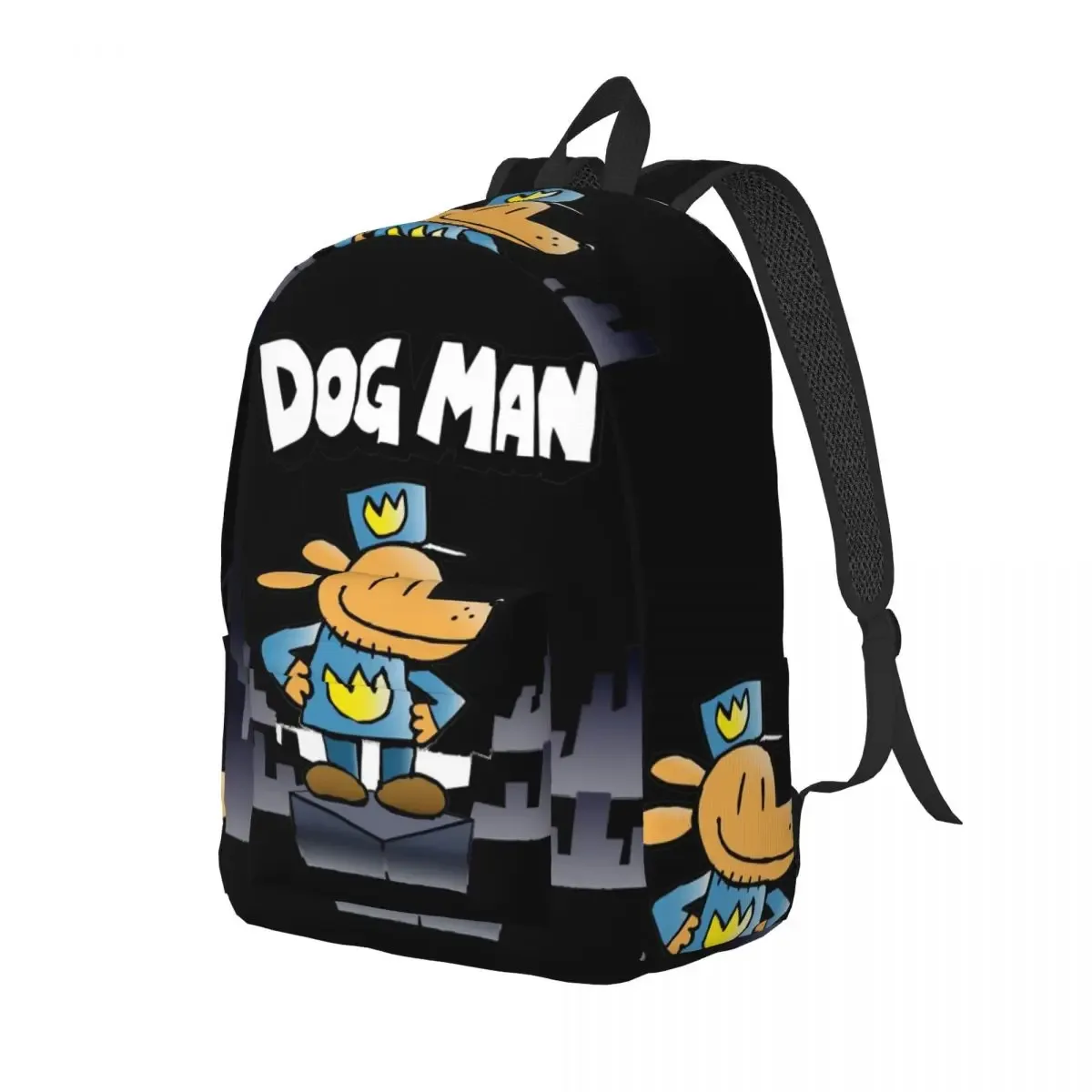 sac à dos de film comique pour hommes et femmes, sac à dos de lycée décontracté, sac à dos d'affaires, sacs en toile d'université, léger, chien, homme