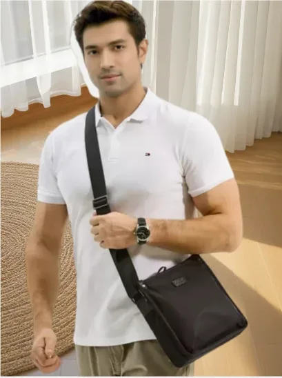 nouveau sac à bandoulière petit format en tissu oxford imperméable pour homme, sac à dos pour homme, sac bandoulière, sac en toile décontracté et tendance