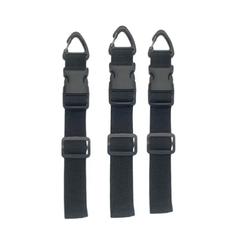 organisateur de rallonge réglable noir avec boucle à 3 axes - sangle de rangement robuste pour l'organisation d'atelier et de garage