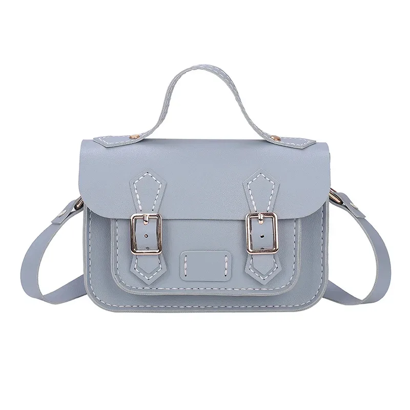 sac cambridge en cuir pu personnalisé, bricolage, couture à la main pour femmes, sac à bandoulière, kit semi-fini coloré