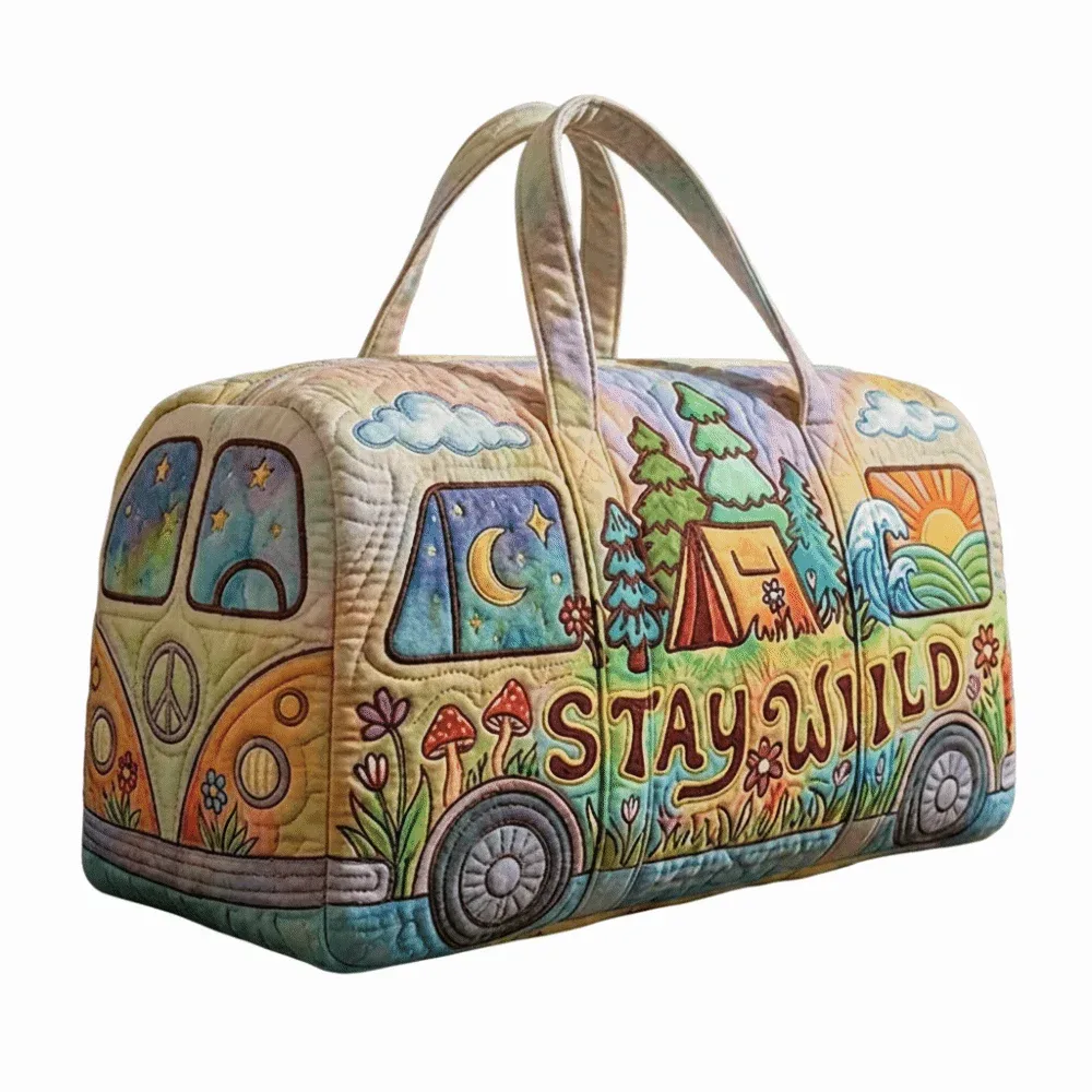 sac de voyage matelassé à bandoulière avec motif animaux 3d, sac de sport et de gym grande capacité