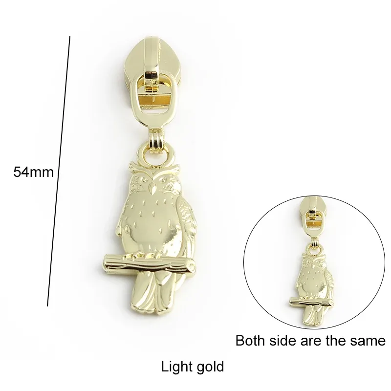 kit réparation fermeture éclair oiseau zinc curseur nylon accessoire couture remplacement valise sacs vestes bricolage