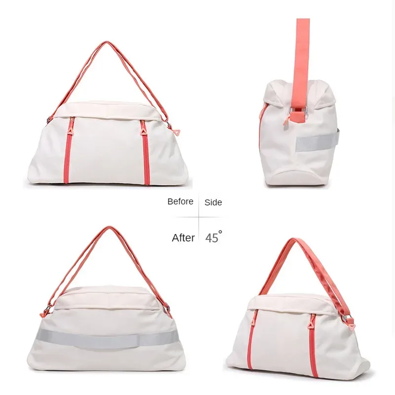 sac de yoga avec logo, séparation du support à sec, sac d'exercice, sac de natation, sac de voyage, impression personnalisée du nom, sac de fitness bricolage