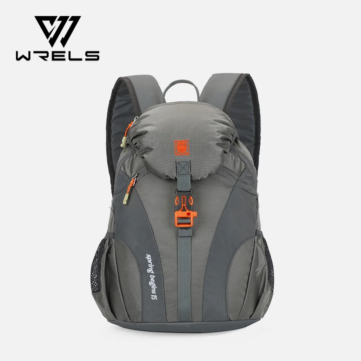 wrels sac à dos d'alpinisme en plein air sac à dos de sport de grande capacité cartable pliant étanche ultra-léger cyclisme voyage
