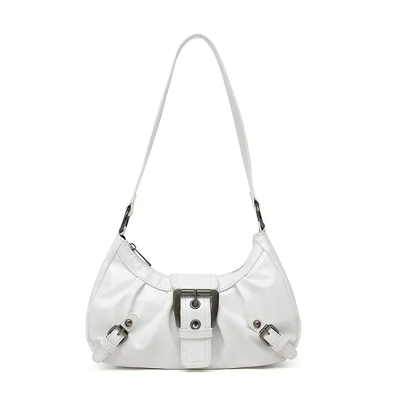 sac à bandoulière plissé rétro y2k pour femme, style maillard, sac sous le bras, pochette, sacs à main pour voyage, travail, shopping, vente chaude