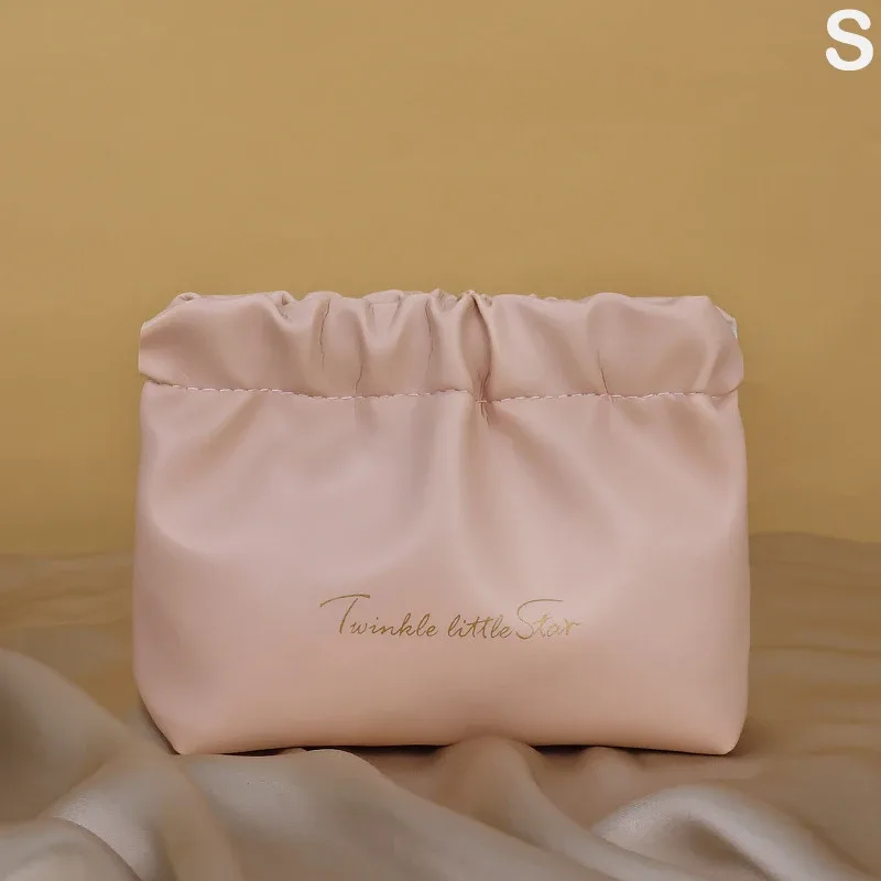 pochette de rangement portable en pu pour maquillage, mini rouge à lèvres, clés, bijoux, organiseur numérique, petite trousse de toilette pour femmes