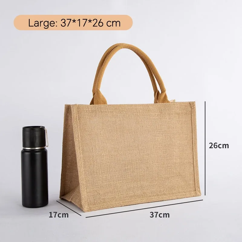 lot de 100 sacs fourre-tout en toile de jute personnalisés, sacs d'épicerie, sacs de plage, sacs cadeaux de mariage et d'anniversaire, sacs laminés avec logo, vente en gros