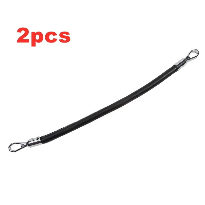 sangle de sac à bandoulière tressée en cuir pu de 30cm, poignées courtes, poignée de remplacement diy pour sac à main, accessoires de ceinture, 1/2 pièces