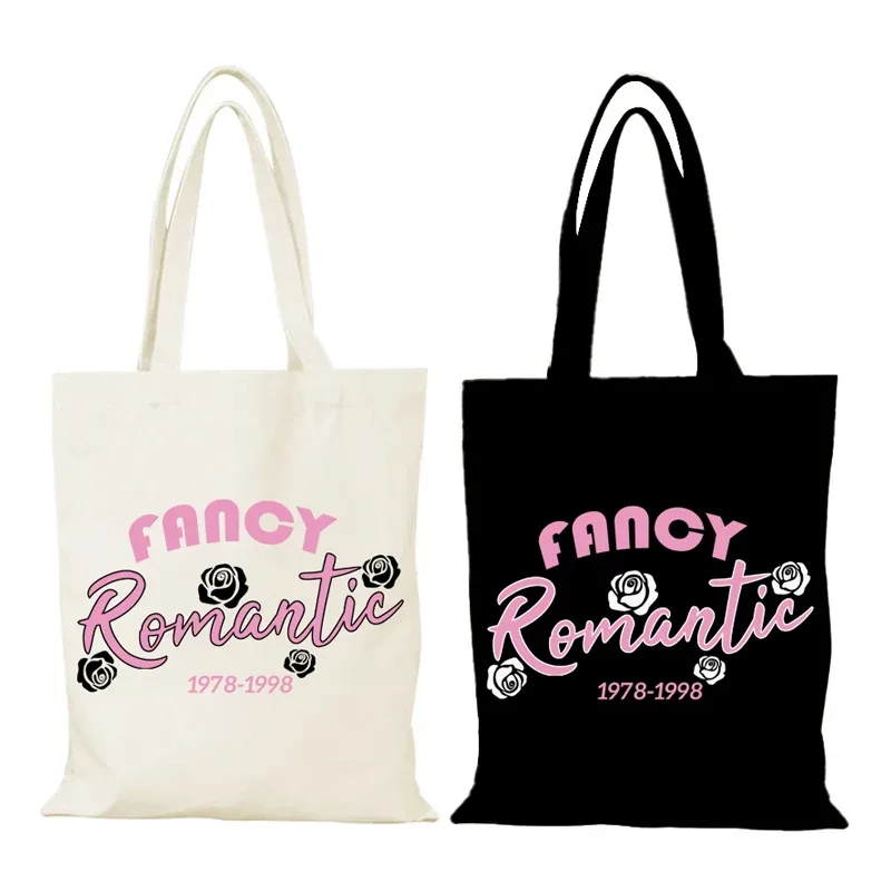 Rose sacs à main femmes mode sac personnalisé sac à main femme sacs en tissu le sac fourre-tout Eco Shopper Shopping toile épaule dame