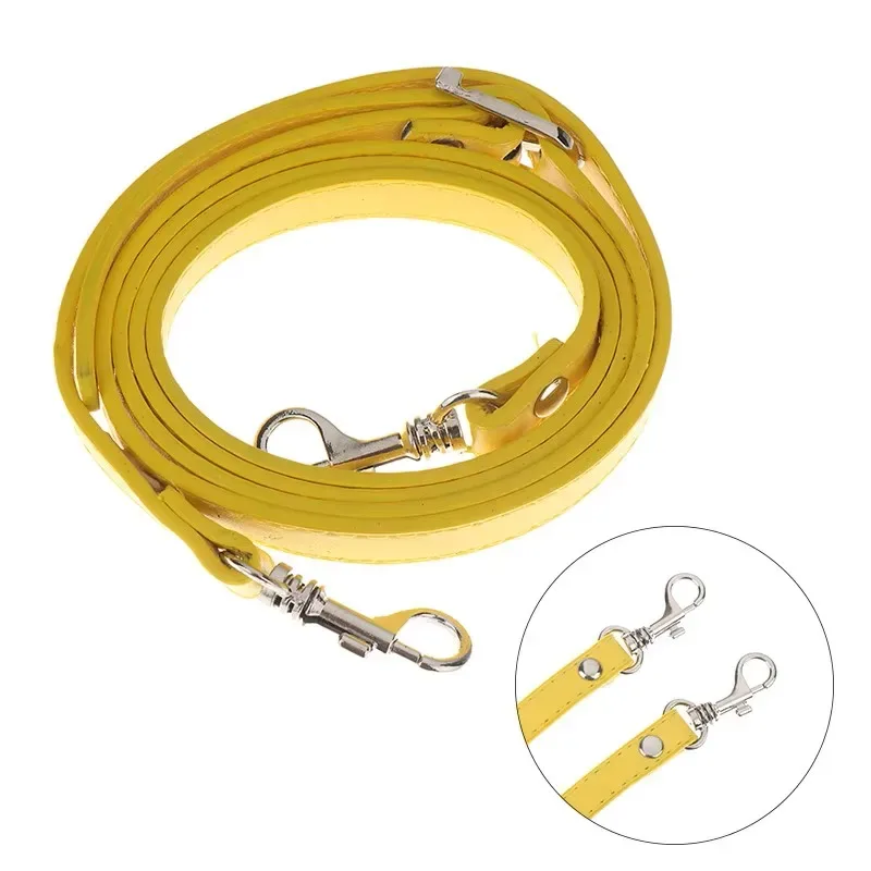 120cm sac sangle en cuir pu sac à bandoulière sangle sac poignées bricolage remplacement sac à main poignée argent boucle pour sac à main ceintures sangle sac