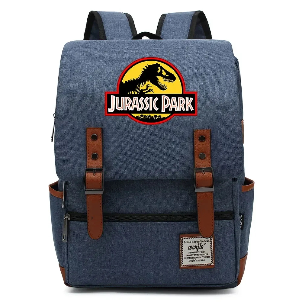 b3303 sac à dos tendance dinosaure jurassic park world avec boucle pour enfants, adolescents, étudiants, femmes et hommes