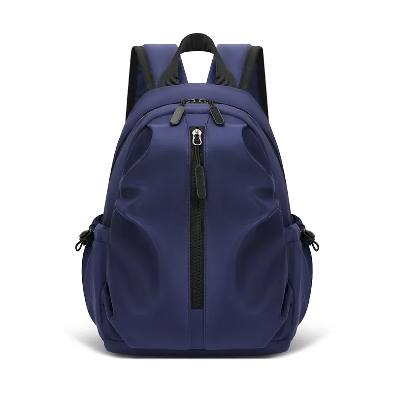 mini sac à dos pour hommes, poches latérales en nylon résistant à l'usure, sangles réglables, pour le travail, les courses, les déplacements quotidiens, décontracté, portable, pour l'extérieur