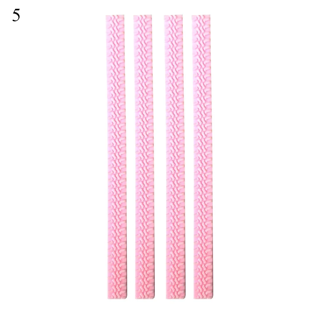 protection roues silicone texturée caoutchouc multicolores semi-circulaire accessoire bagage antichoc voyage trame imprimante pneu