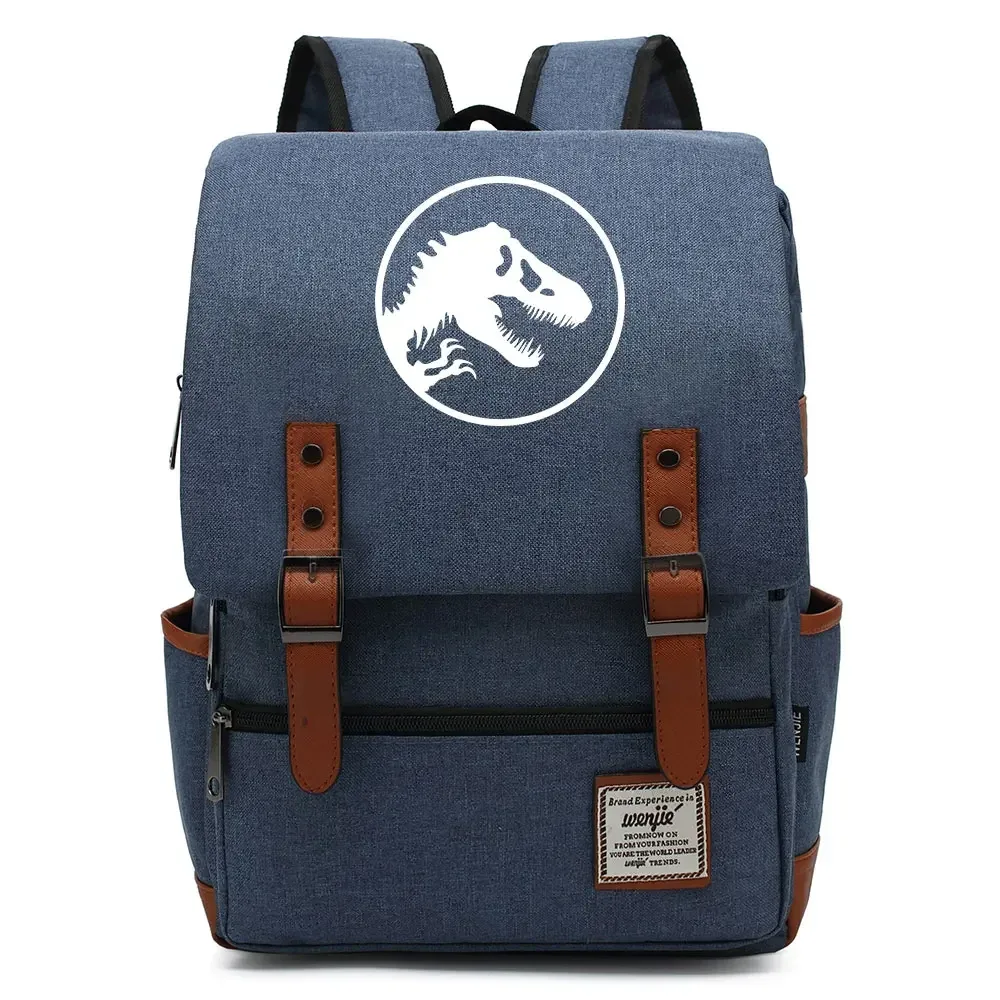 b3303 sac à dos tendance dinosaure jurassic park world avec boucle pour enfants, adolescents, étudiants, femmes et hommes
