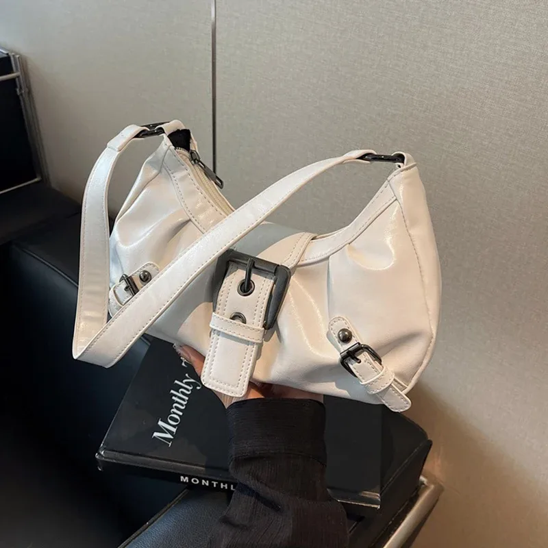 sac à bandoulière plissé rétro y2k pour femme, style maillard, sac sous le bras, pochette, sacs à main pour voyage, travail, shopping – vente chaude