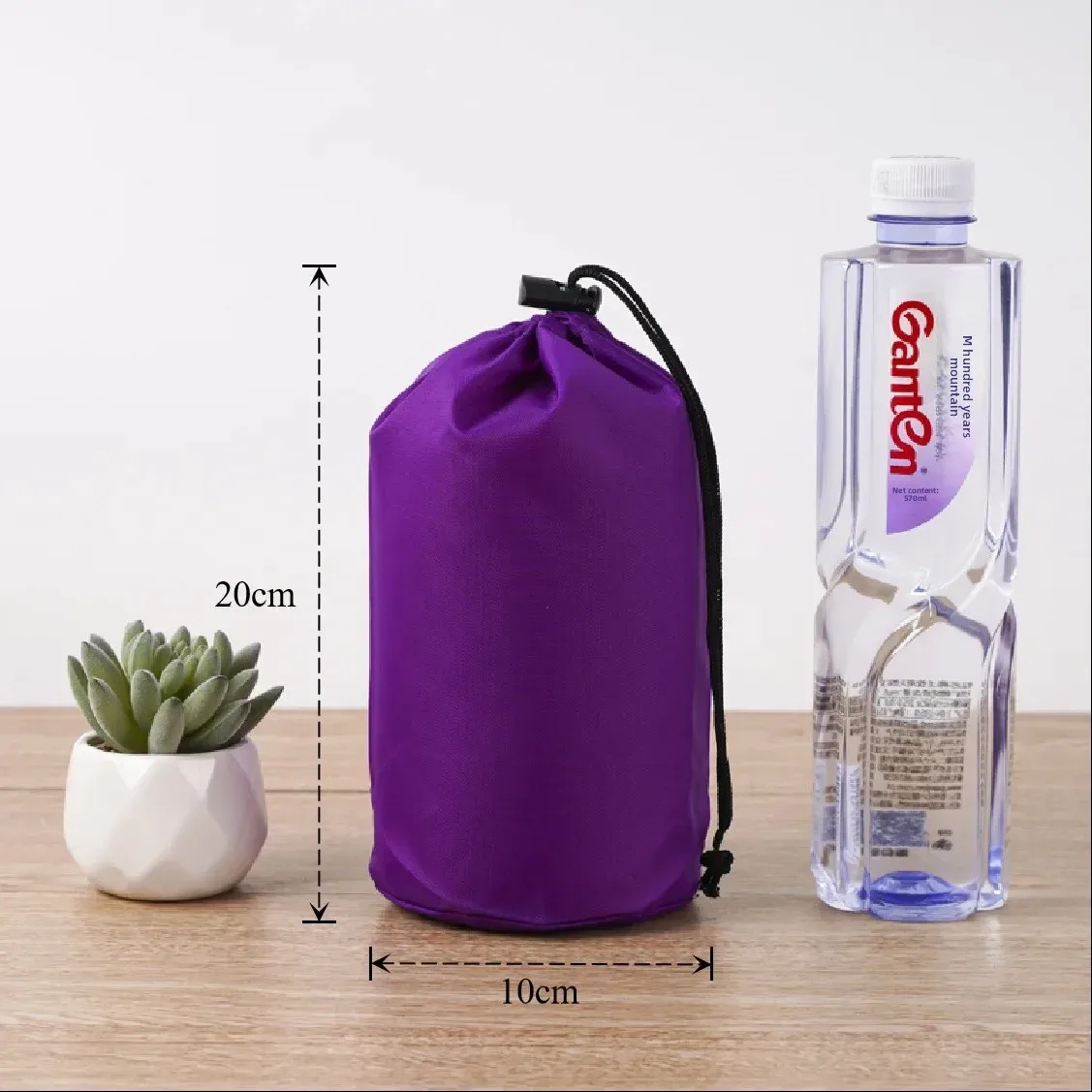 sac de rangement en tissu oxford à cordon pratique, en nylon, étanche à la poussière et au soleil, sac d'emballage, sac de rangement portable universel
