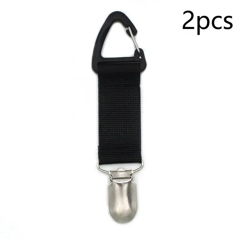 sangle nylon clip chapeau multicouleur activité plein air voyage pratique mains libres fixation stable