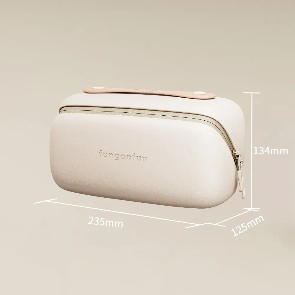 sac à cosmétiques de grande capacité à la mode, design luxueux imperméable, sac à maquillage en eva, sac de rangement portable pour rouge à lèvres pour femmes