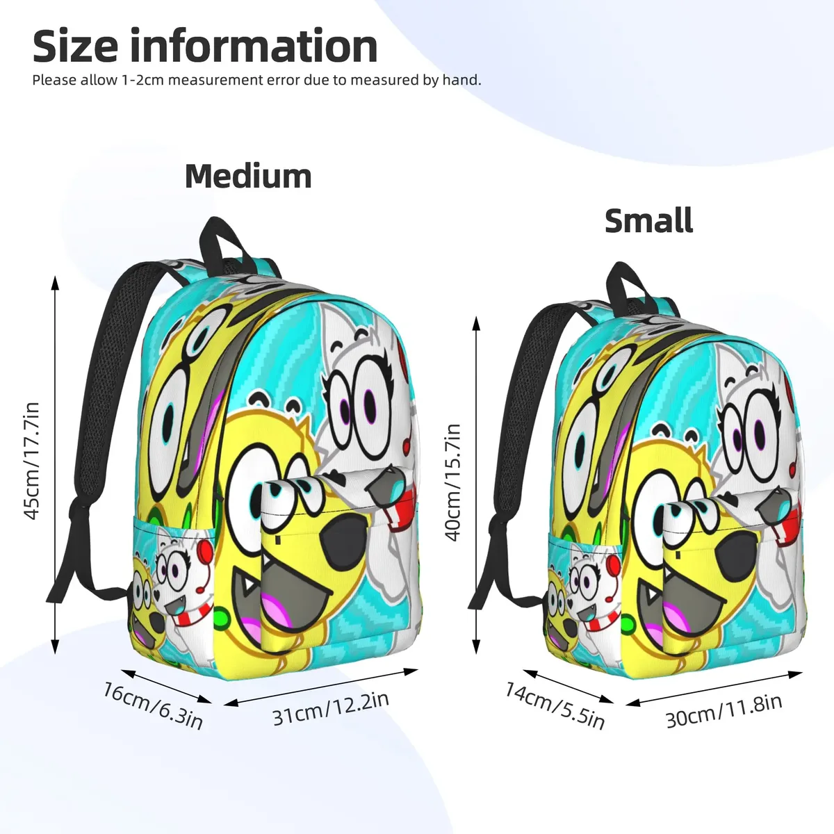 sac à dos tylers and snowi pour femmes et hommes, sacs à dos de voyage en polyester, grands sacs à dos fantaisie pour lycée