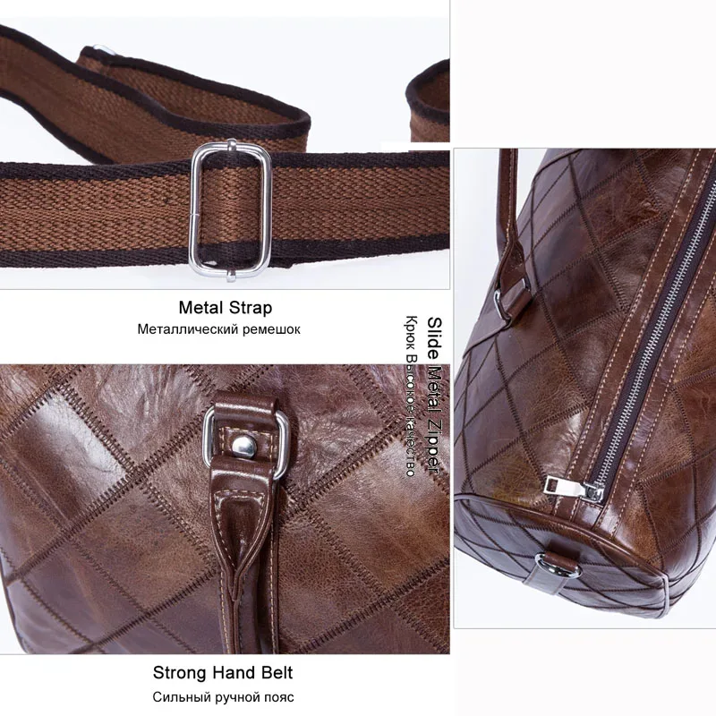westal sacs de voyage pour hommes bagages à main sacs de sport en cuir véritable bagages en cuir sac de voyage valises sacs à main grand/semaine sac