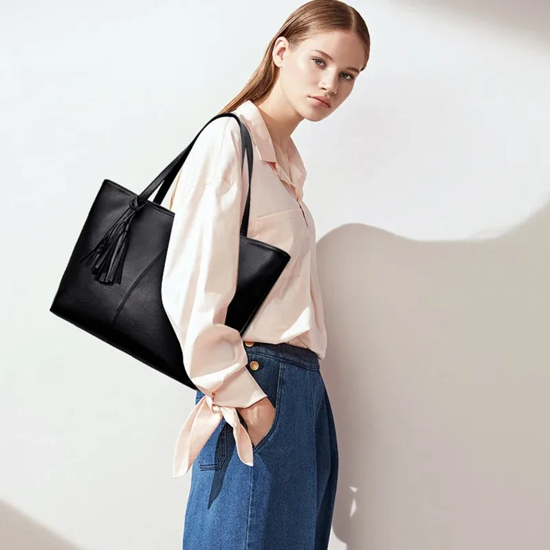 dames grande capacité sacs à main femmes rétro gland design fourre-tout marque de luxe en cuir pu sac à bandoulière femme poignée supérieure sac a main