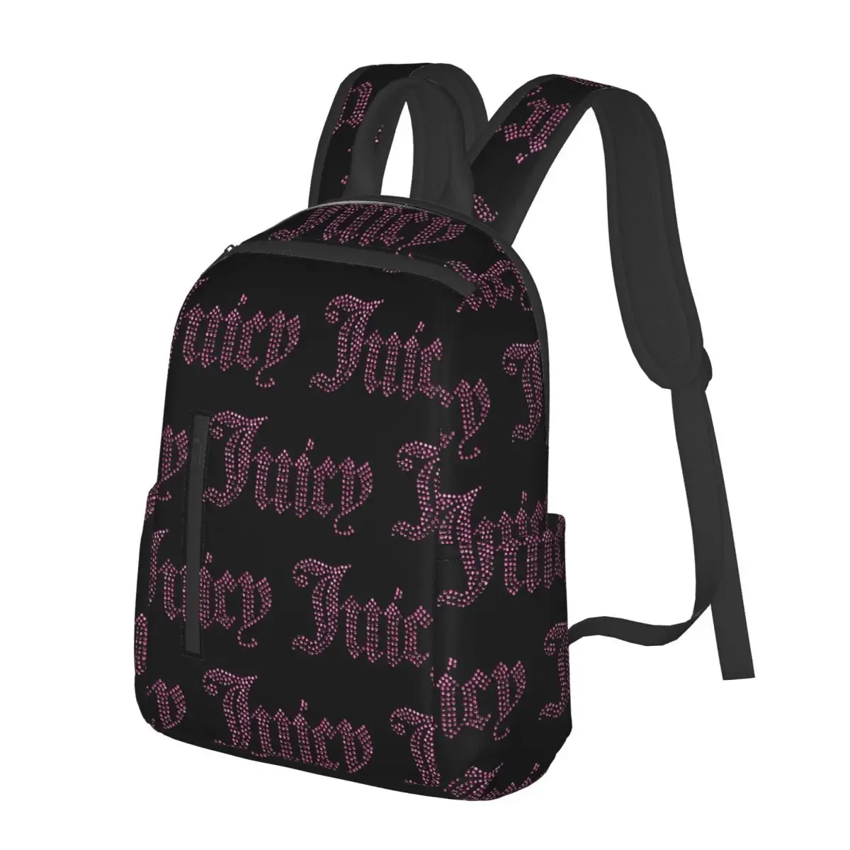 Juicy Couture Sac à dos classique pour étudiants, sac d'école, sac à dos de randonnée, sac à dos de voyage pour hommes et femmes, sac à dos tendance, sacs à bandoulière