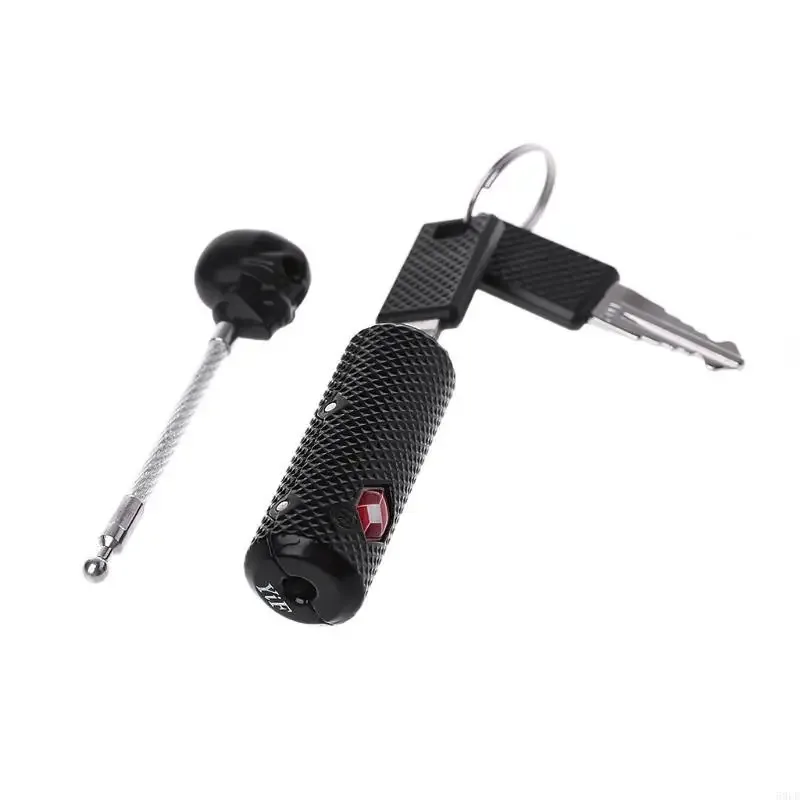 cadenas verrouiller plastique crâne noir blanc chaîne métal boutons rouge motifs carbone tsa voyage