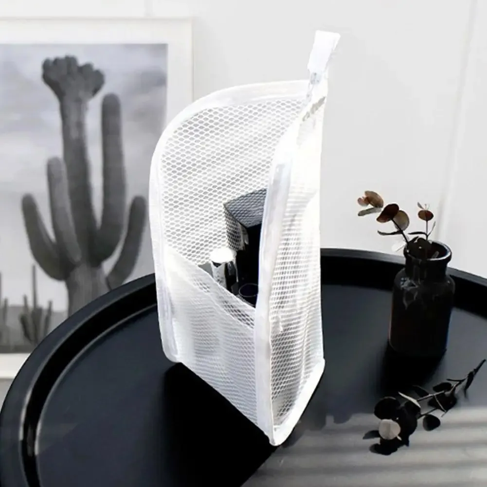 sac de toilette de voyage en maille eva, organisateur de cosmétiques transparent portable avec fermeture éclair, pochette de rangement pour maquillage pour femmes, usage quotidien, cadeau