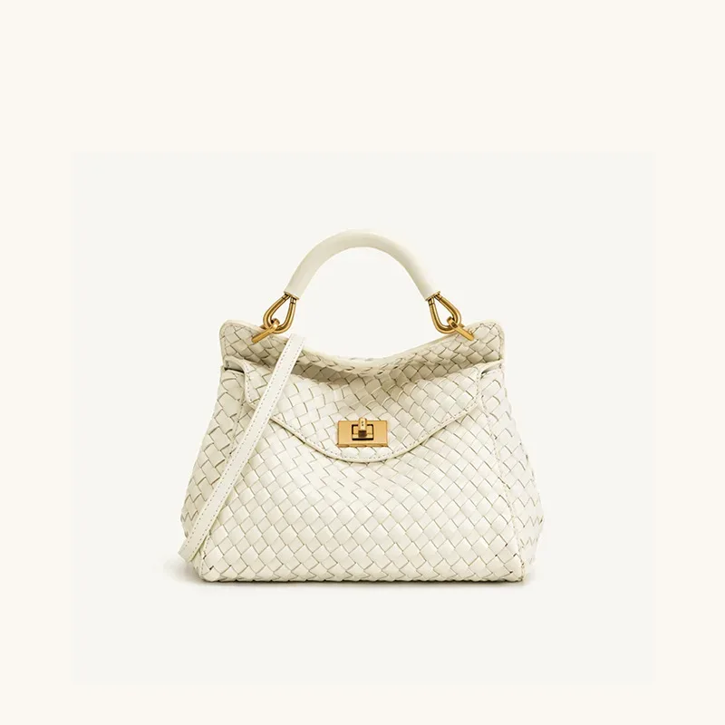 sac lock bag jw pei, sac à bandoulière en cuir véritable tendance, lucia lock bag, sac à main polyvalent haut de gamme