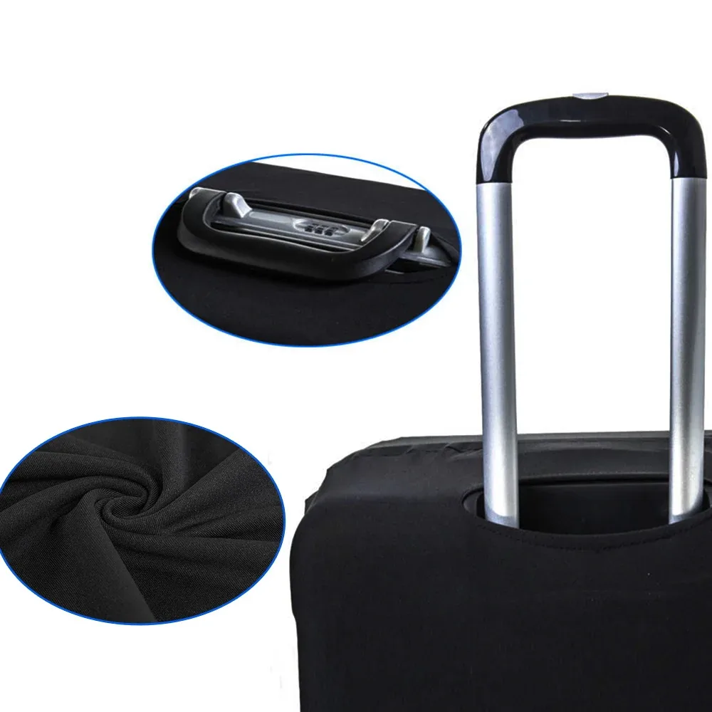 housse de protection pour bagages, protection de valise, élasticité épaisse, couverte de poussière, étui de protection anti-rayures, ensemble de chariot de 18 à 32 pouces, veste ours