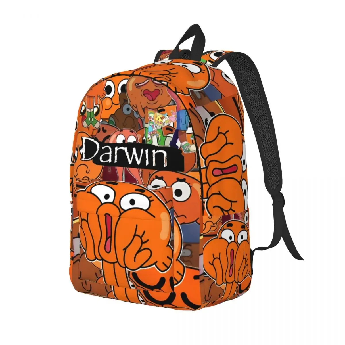 sac à dos classique amazing world of gumballs avec poche pour étudiants, randonnée, voyage, sac à dos pour hommes et femmes, sacs en toile pour ordinateur portable